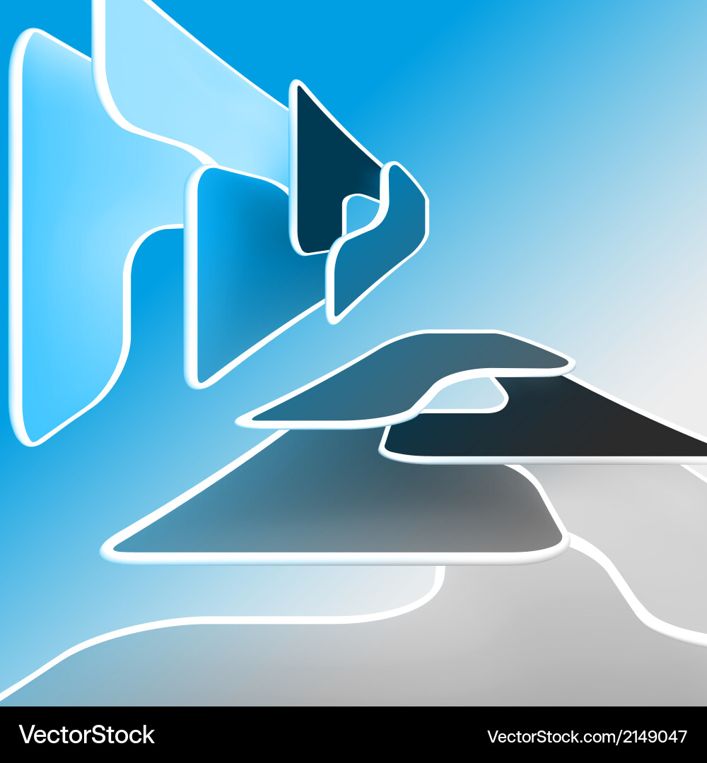 Abstract high tech background vector image