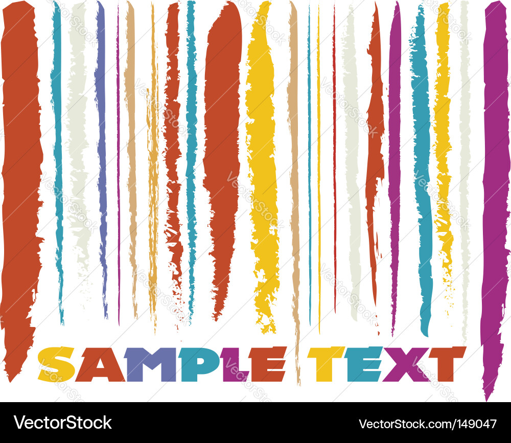 Barcode Pattern vector image