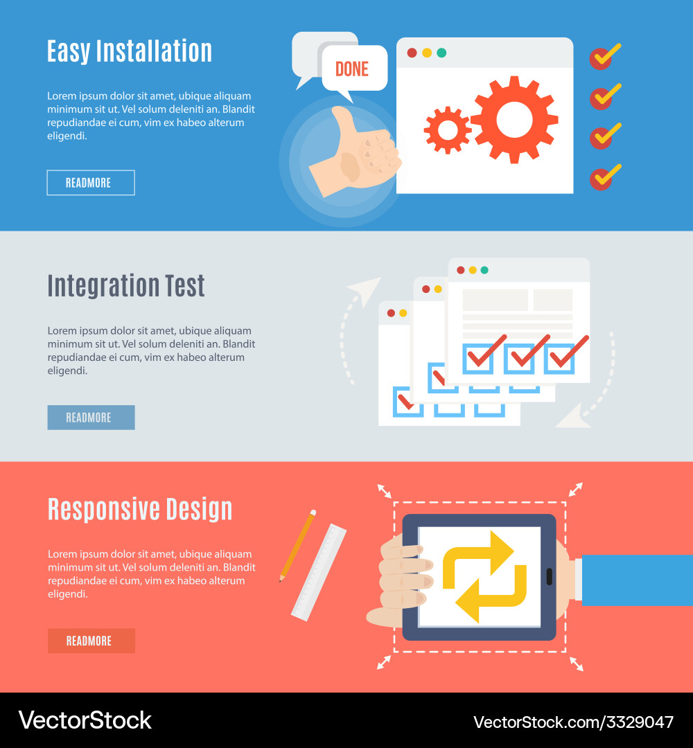 Element of computer concept icon in flat design vector image