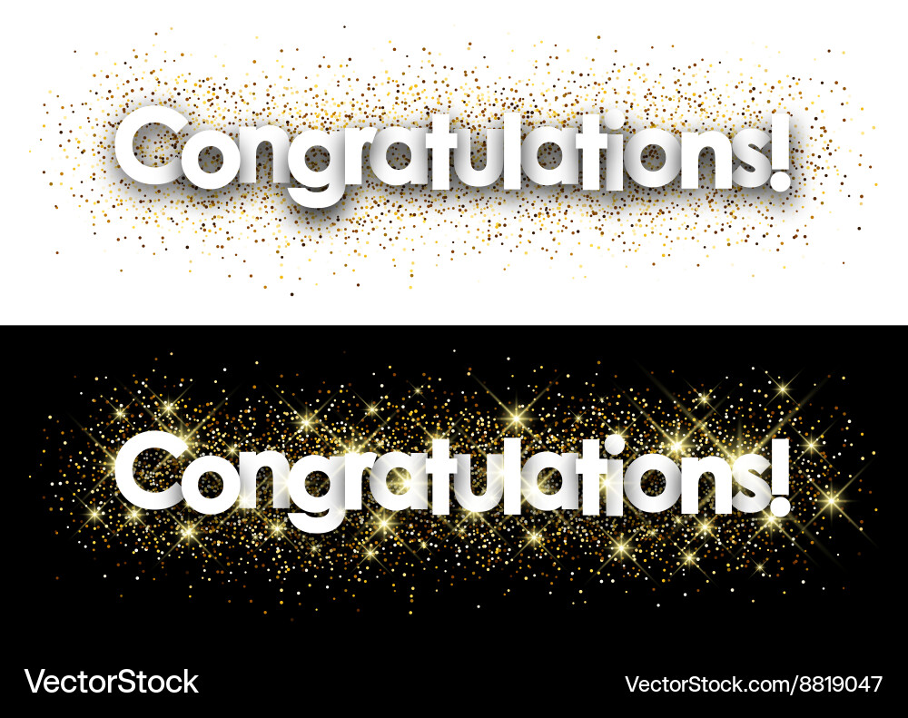 Shining Celebration Banner Royalty Free Vector Image