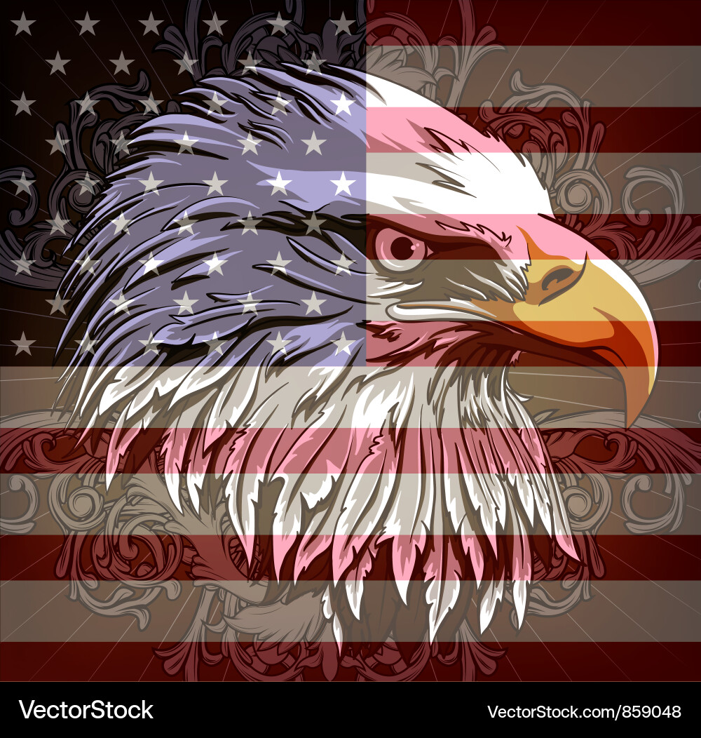Free American Flag Black and White Vector Images (over 1,900)