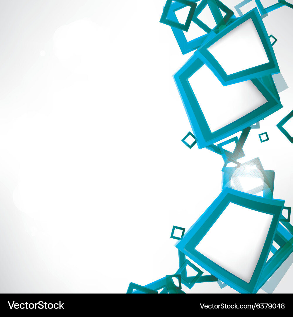 Abstract background with geometric elements vector image
