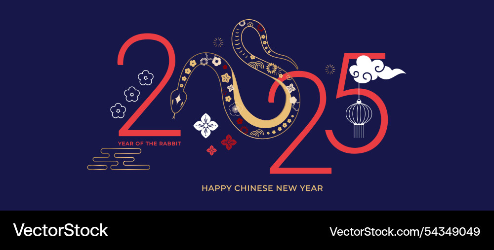 Chinesisches neues Jahr 2025 der Schlange rot Chinesisches neues Jahr 2025 der Schlange rot vektorbild