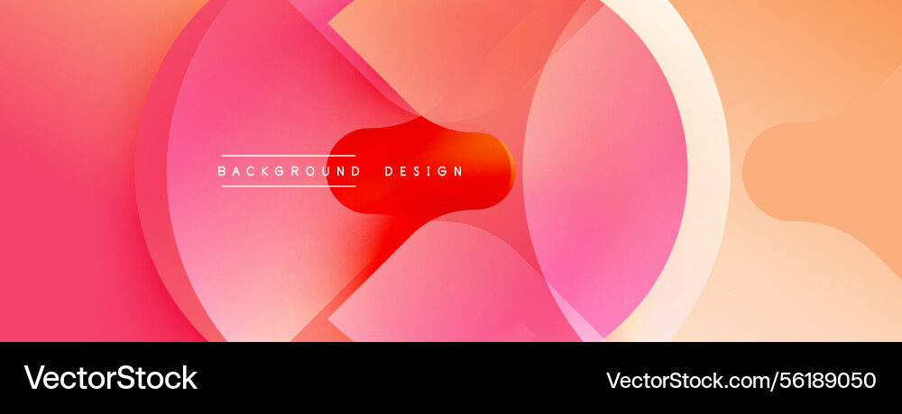 Abstract design overlapping shapes create dynamic Abstract design overlapping shapes create dynamic Vector Image