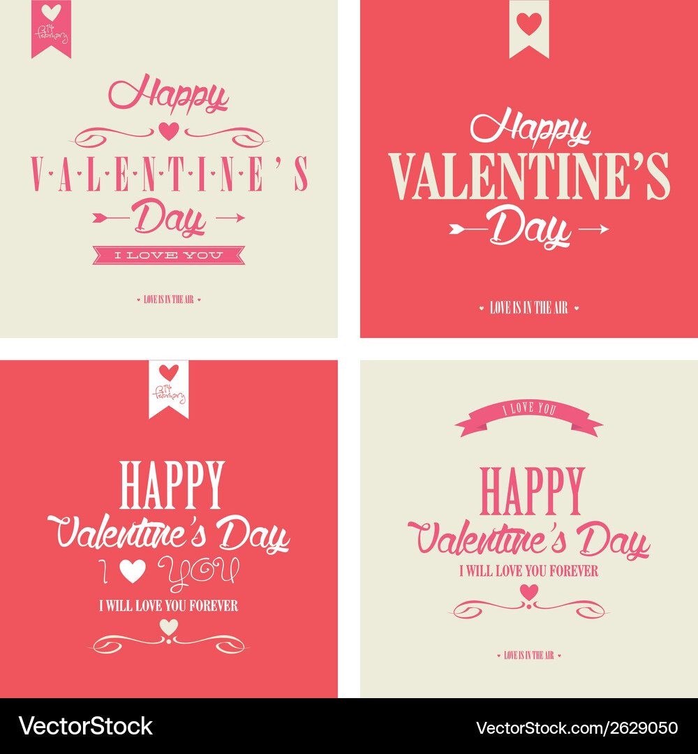 Abstract love background with some special objects Vector Image