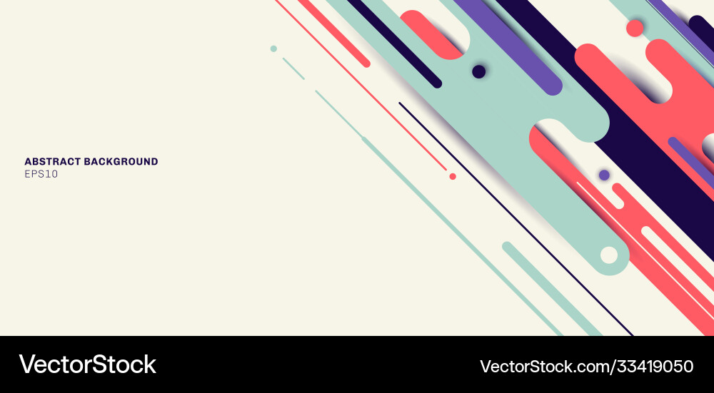 Banner web template design abstract dynamic Banner web template design abstract dynamic vector image