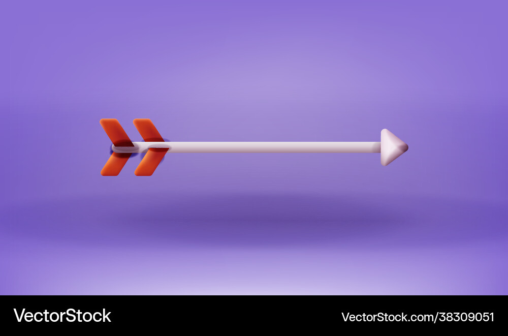 Arrow icon with 3d effect web Arrow icon with 3d effect web vector image