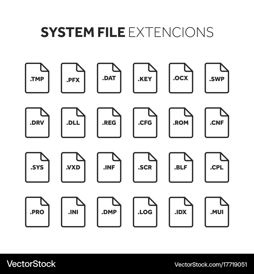 Lineoutline flat style icon set source code vector image