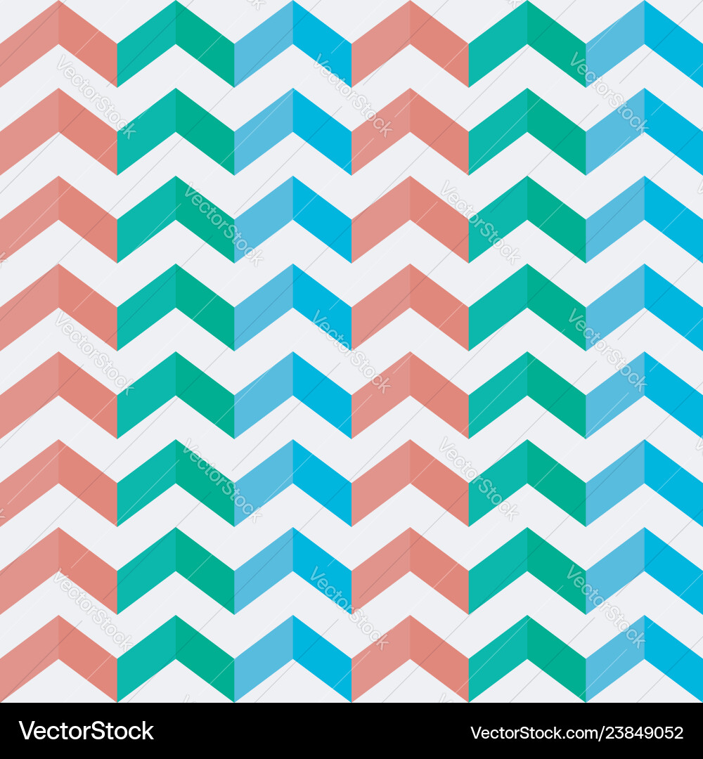 Zigzag seamless pattern chevron Zigzag seamless pattern chevron vector image