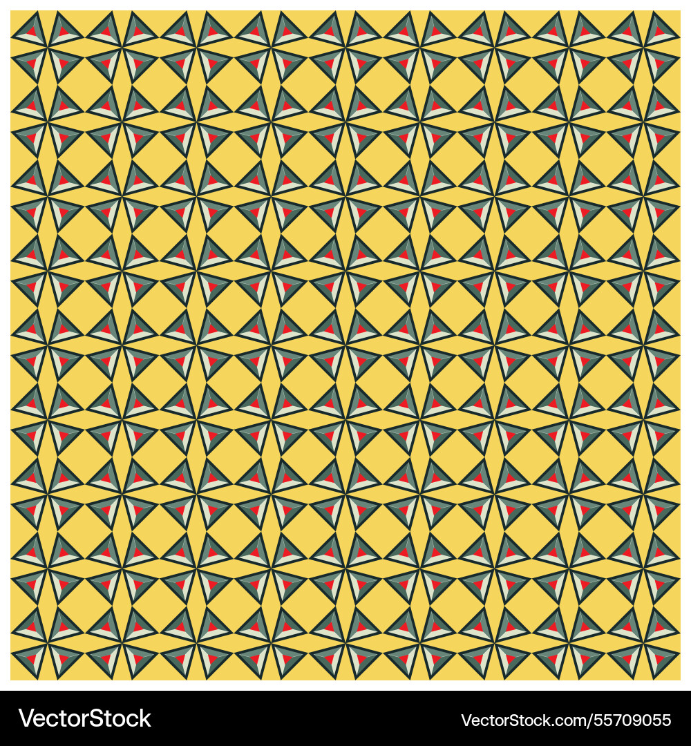 Geometric diagonal line and square print pattern vector image