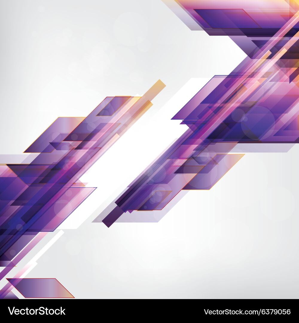 Abstract background with geometric elements vector image