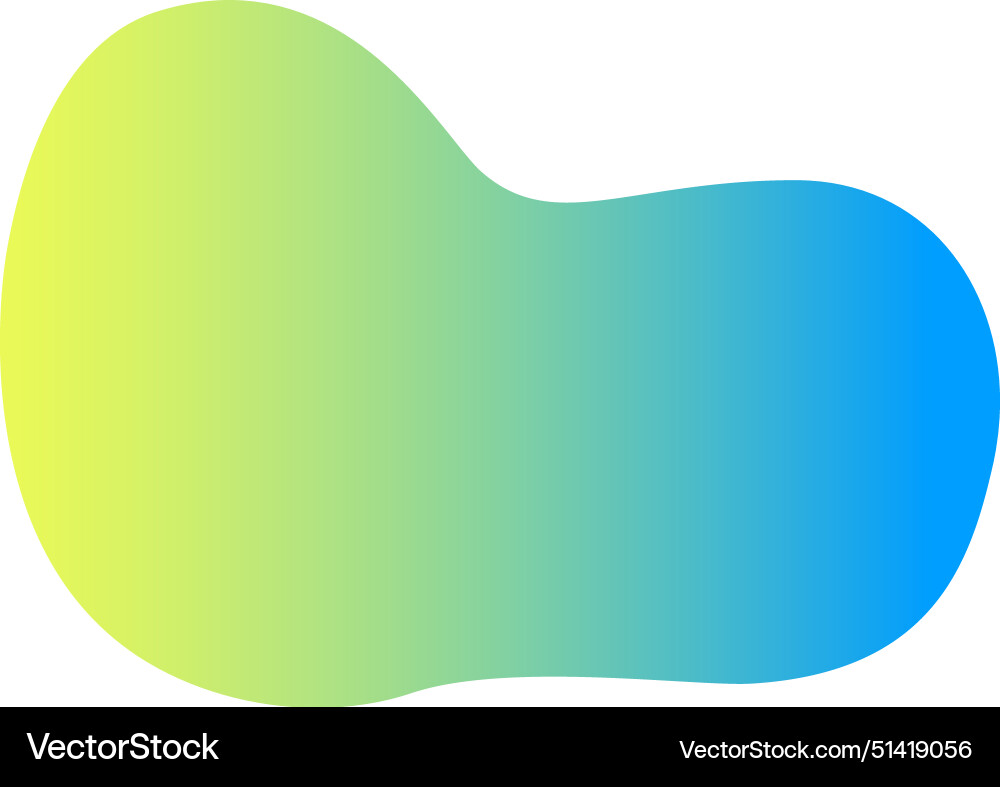 Abstract gradient shape minimalistic element vector image