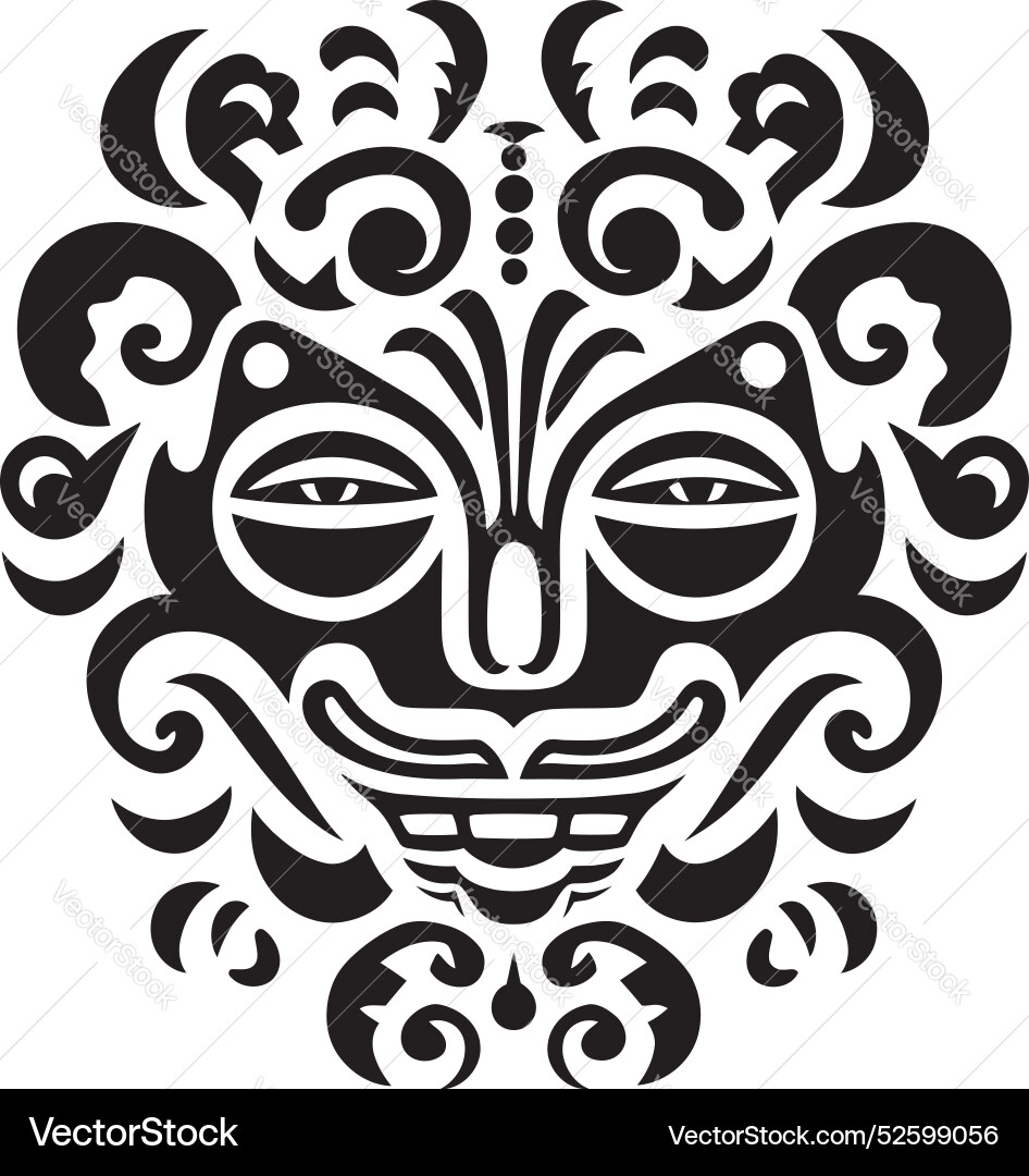 Heritage harmony graphics blending dayak patterns Heritage harmony graphics blending dayak patterns vector image