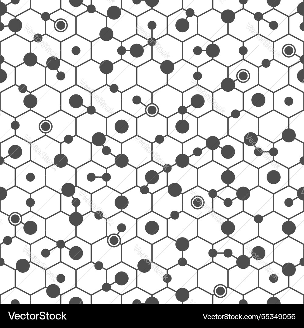Seamless pattern with geometric shapes hexagon Seamless pattern with geometric shapes hexagon vector image
