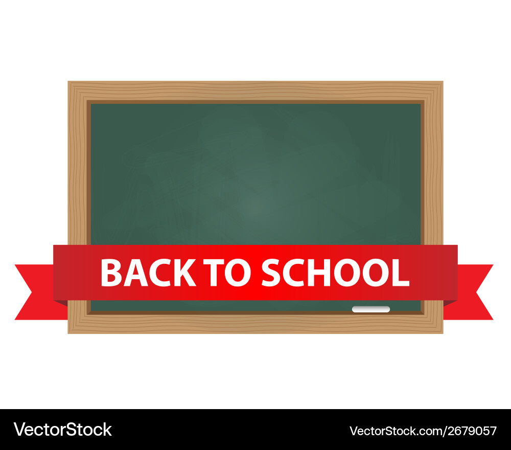 Chalkboard Royalty Free Vector Image - VectorStock