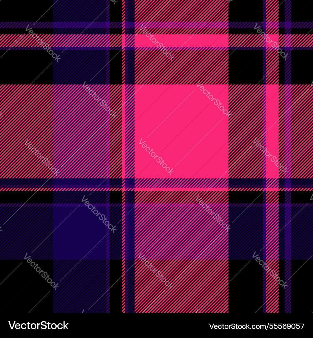 Vibrant rosa lila und schwarz plaid Muster Vibrant rosa lila und schwarz plaid Muster vektorbild