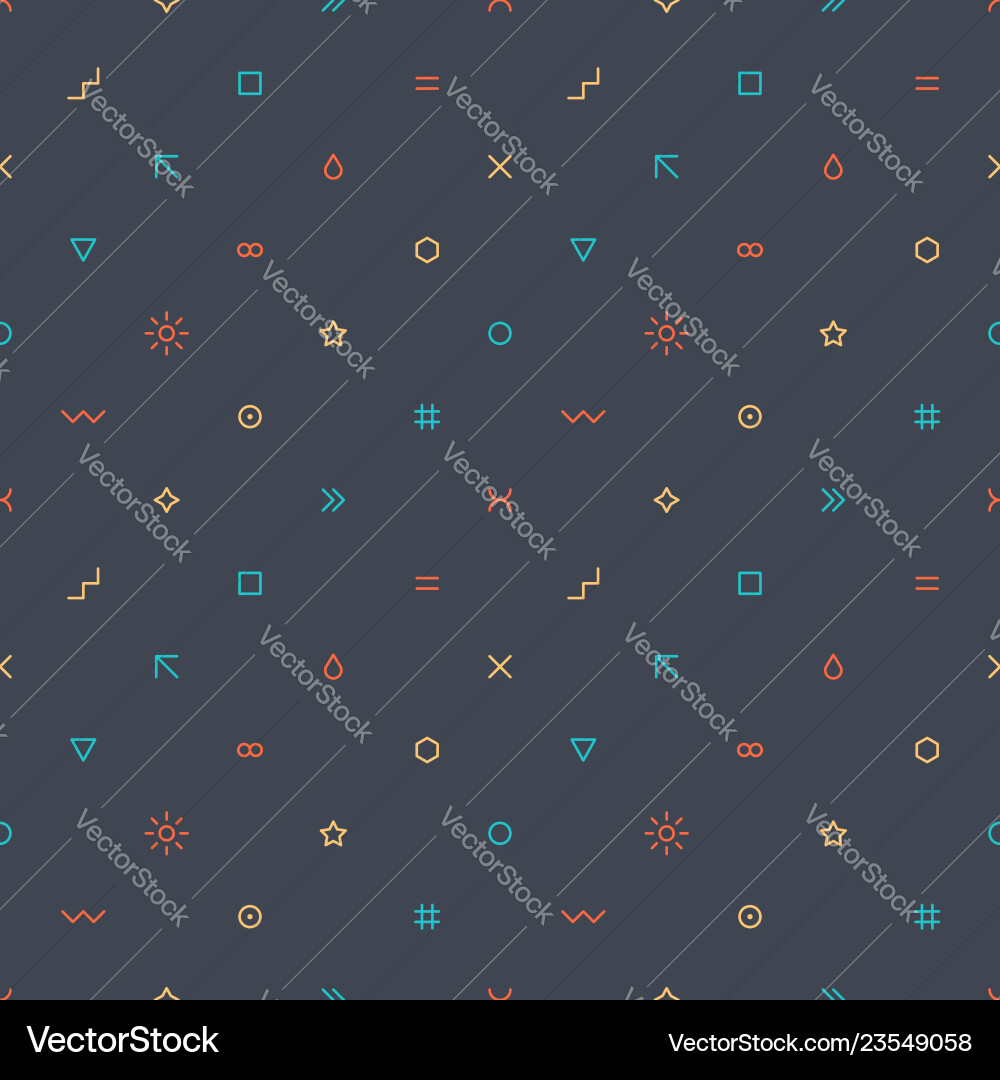 Modern Abstract Pattern vector image