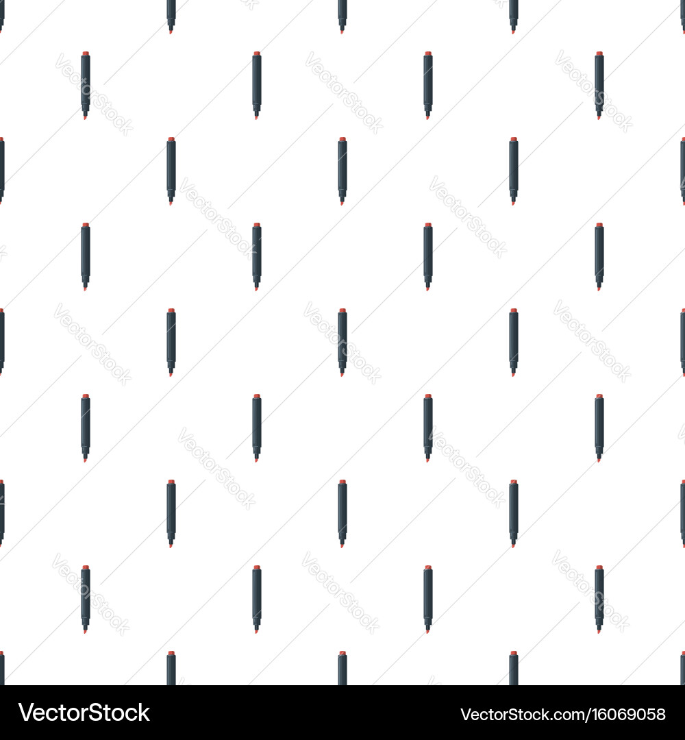 Red marker pattern Vector Image