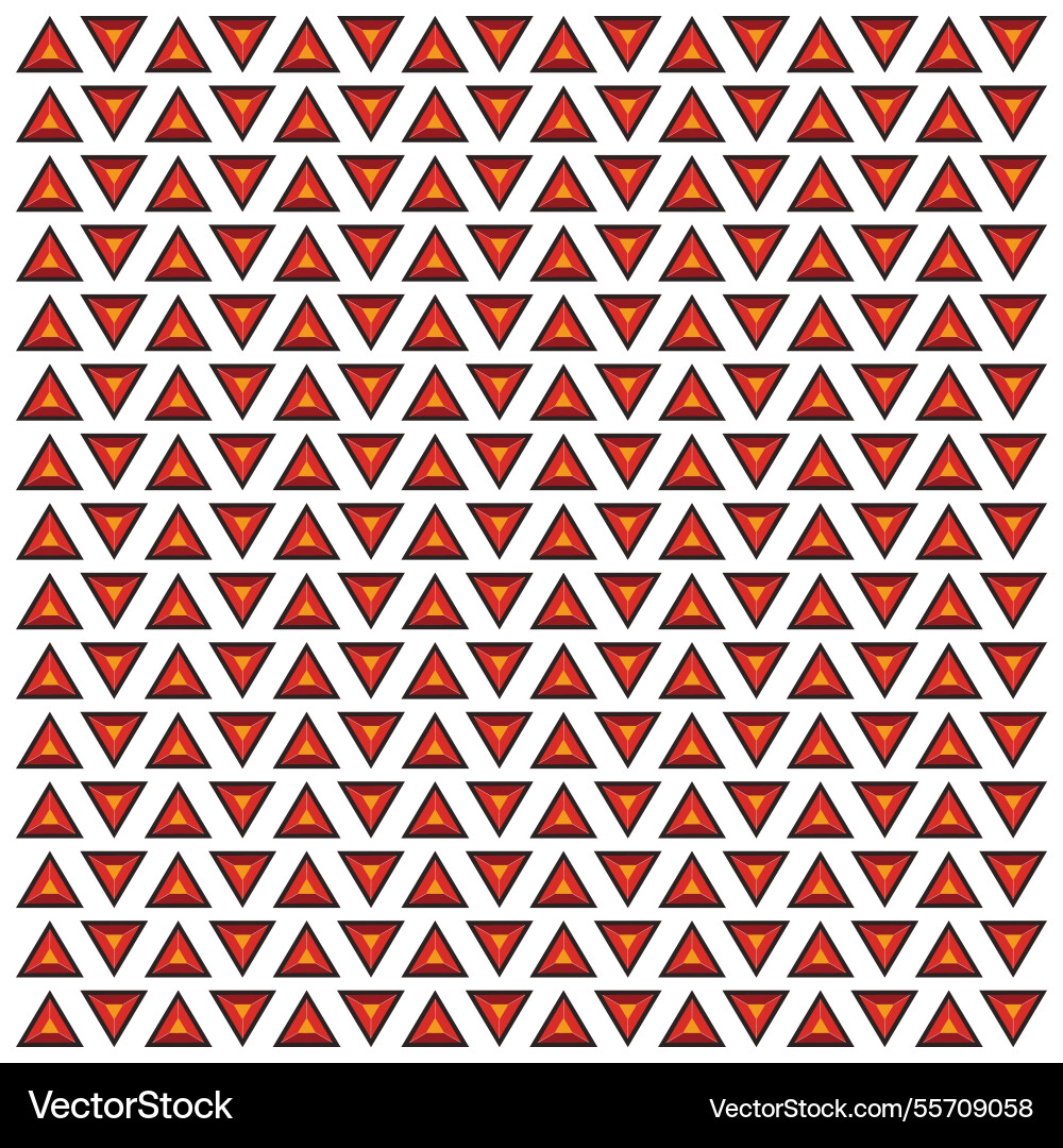 Triangular geometric print texture vector image