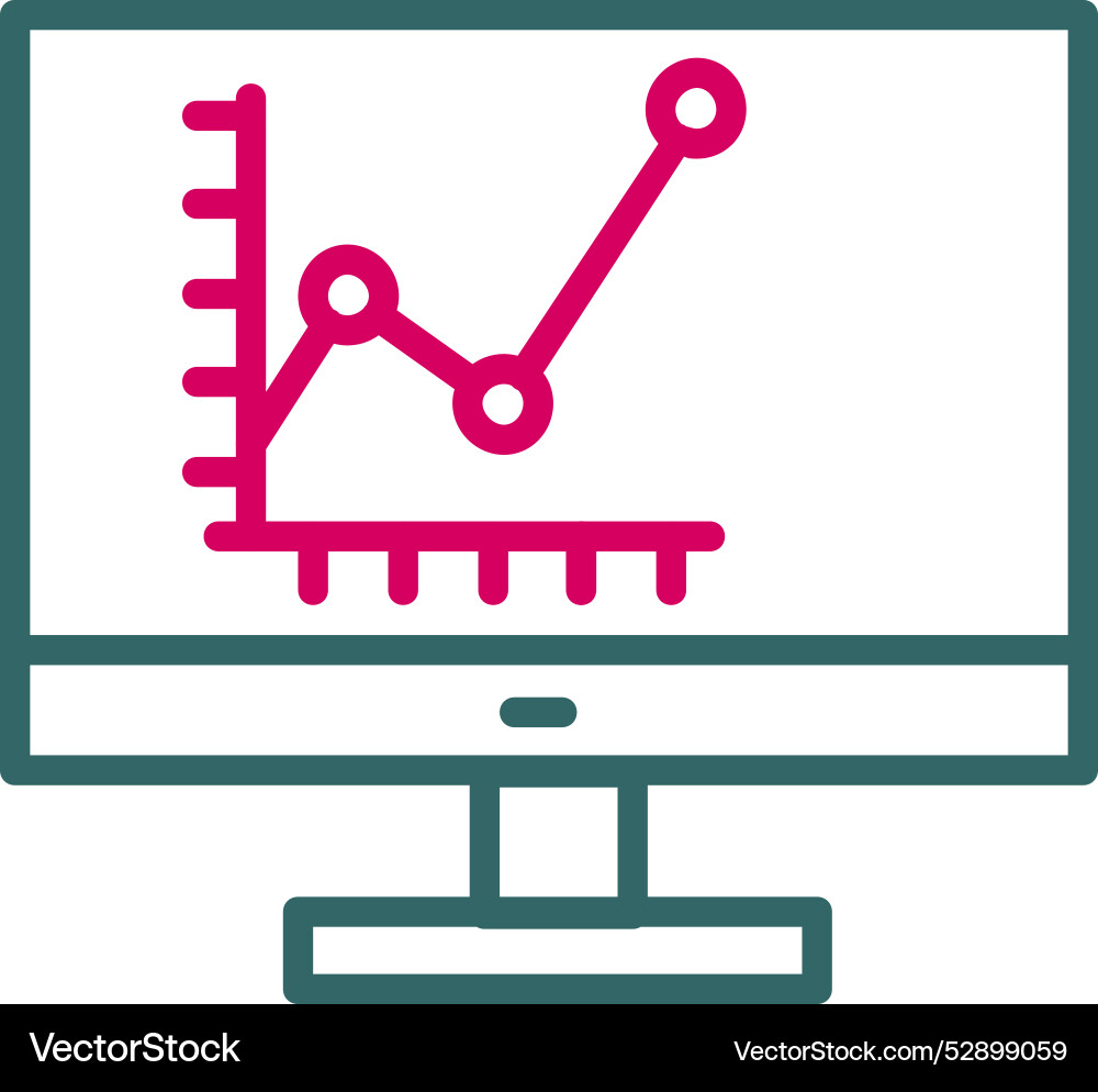Analytics icon design Vector Image