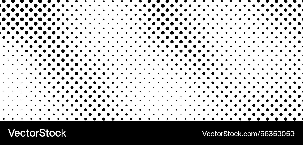 Monochrome halftone background with dots Monochrome halftone background with dots vector image