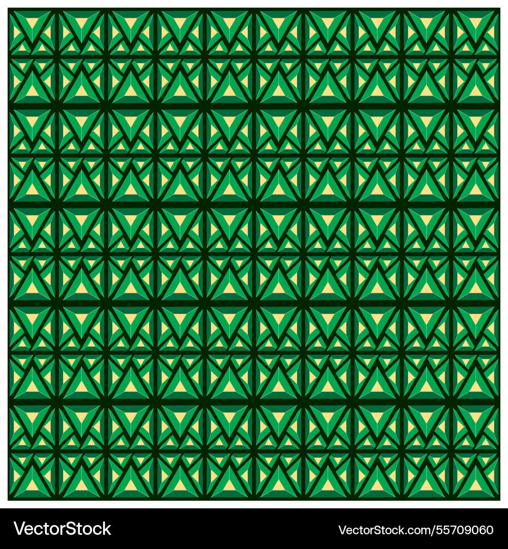 Geometric diagonal line and square print pattern vector image