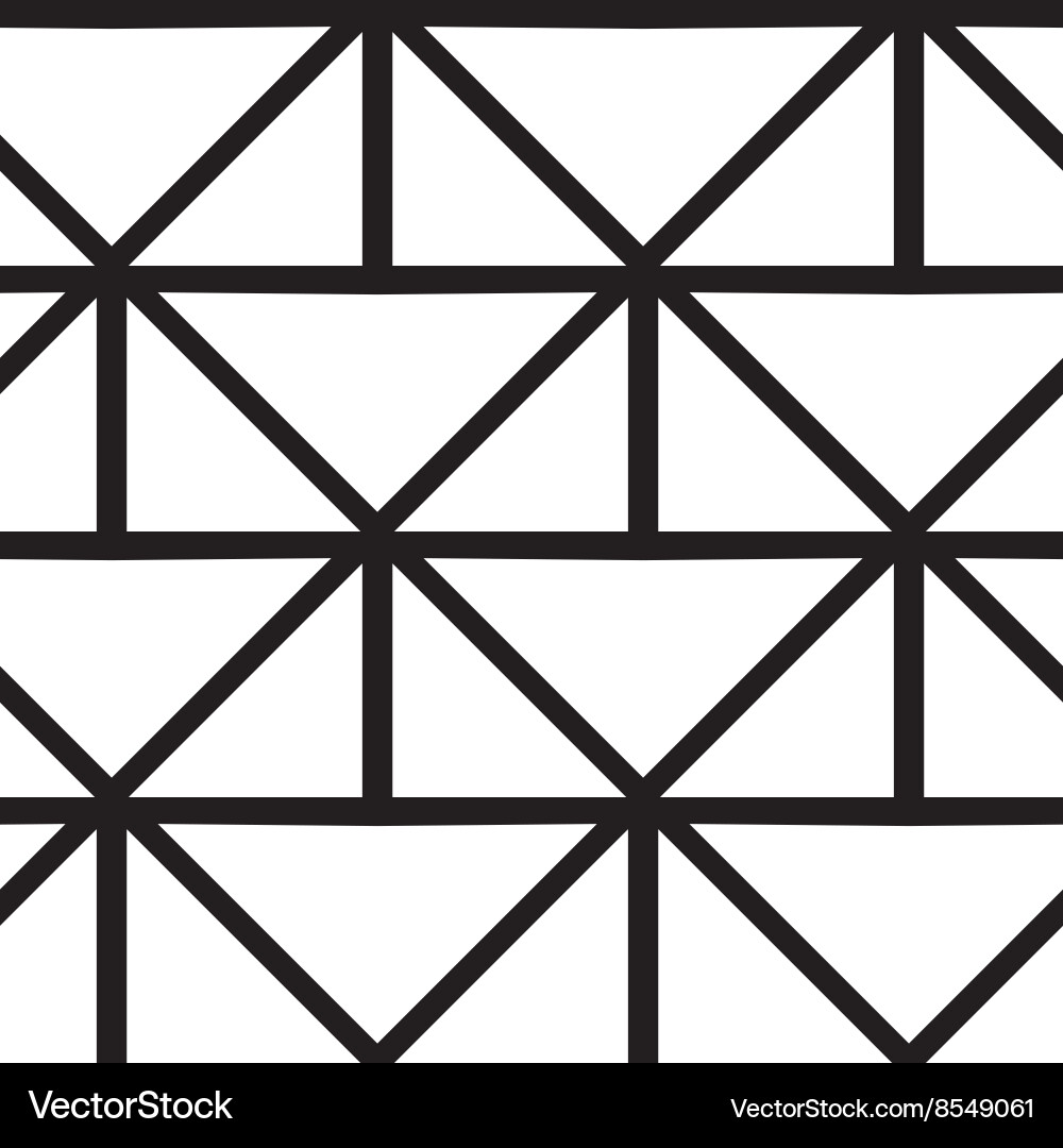 Geometric Repeating Pattern Vector Image