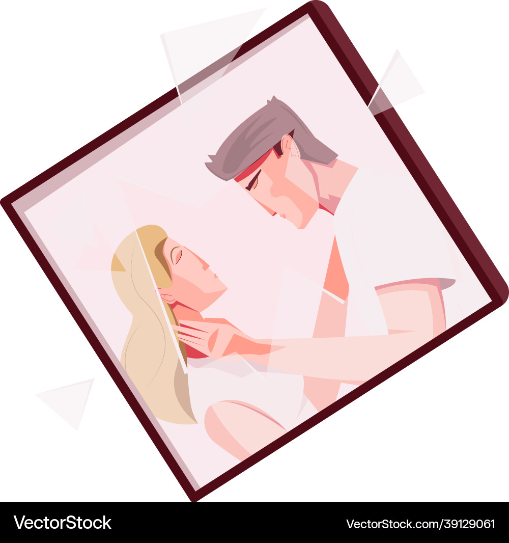 Lovers photo icon Lovers photo icon vector image