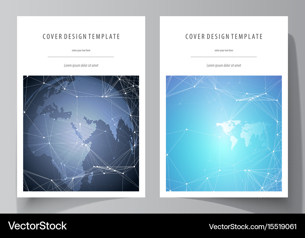 The editable layout vector image
