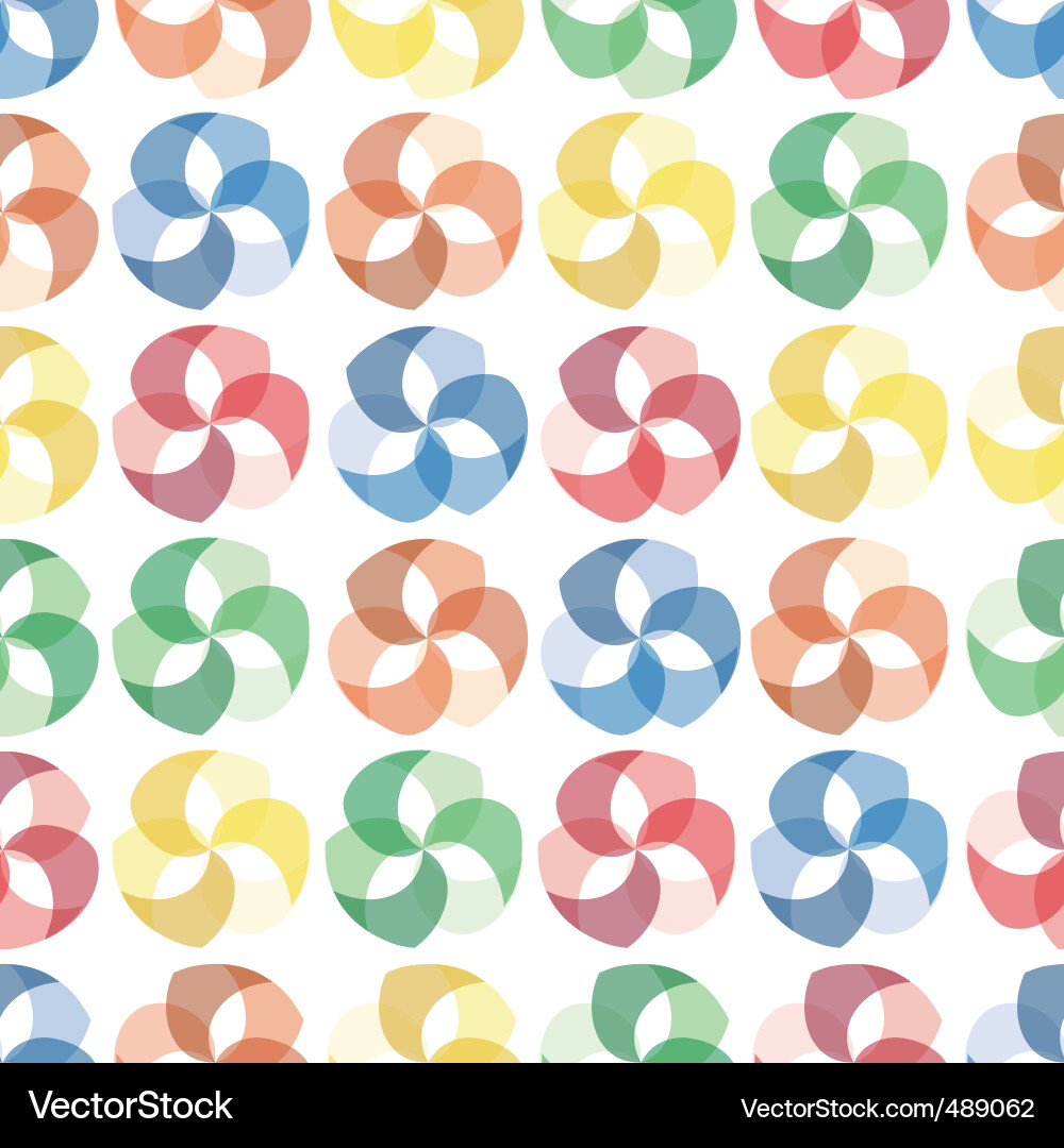 Colorful Swirl Pattern Vector Image