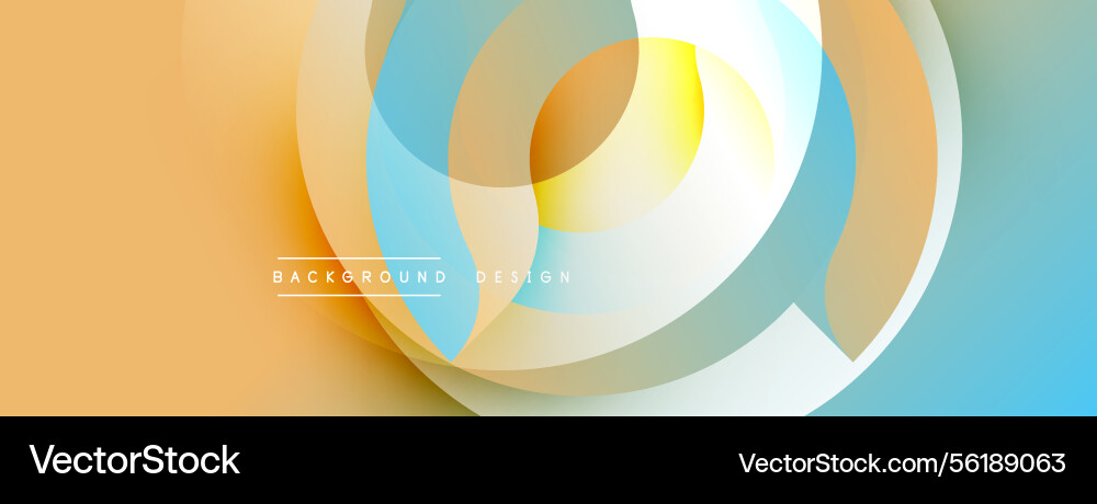 Abstract design overlapping circles create Abstract design overlapping circles create vector image
