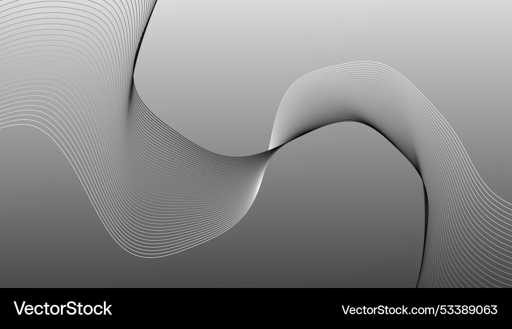 Abstract lines halftone waves on background Abstract lines halftone waves on background vector image