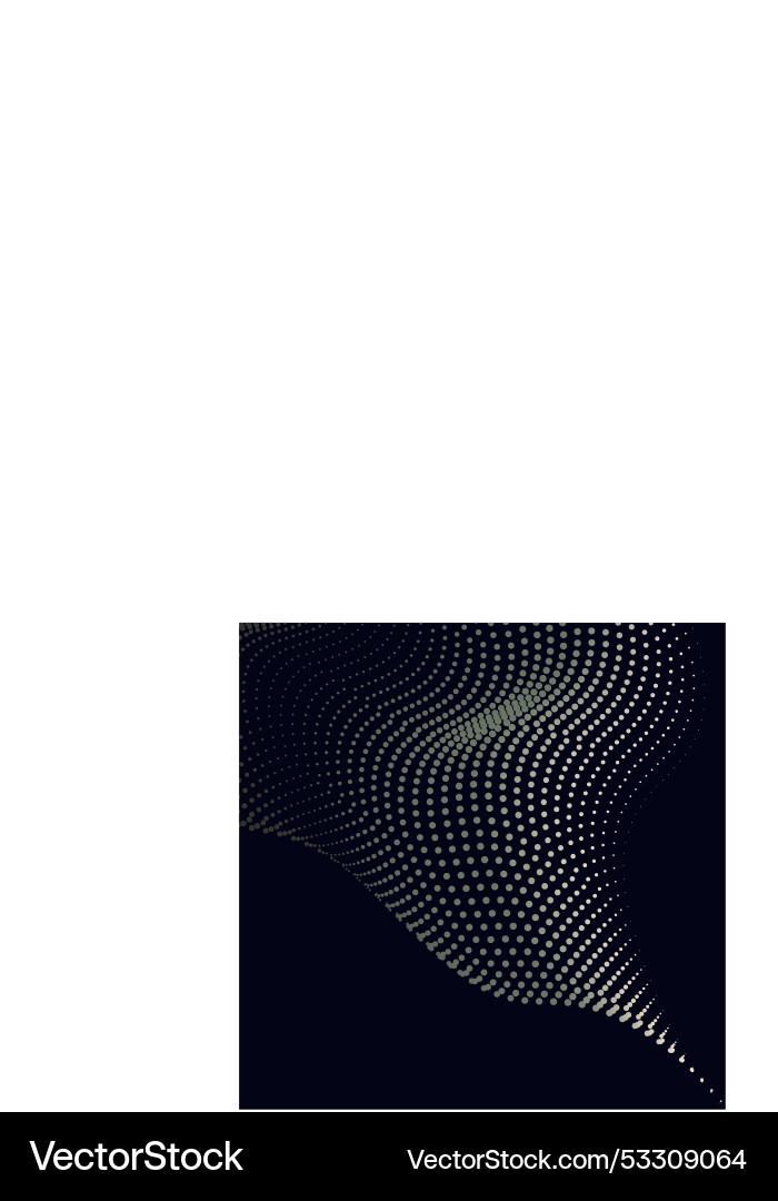 Circular halftone dots background Circular halftone dots background vector image