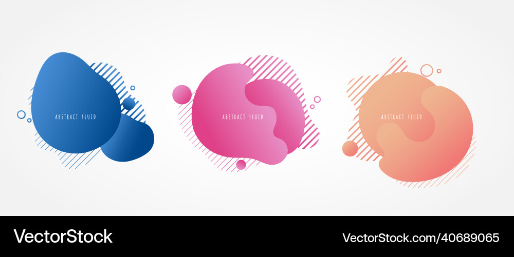 Abstract minimal gradient fluid shape design Abstract minimal gradient fluid shape design vector image