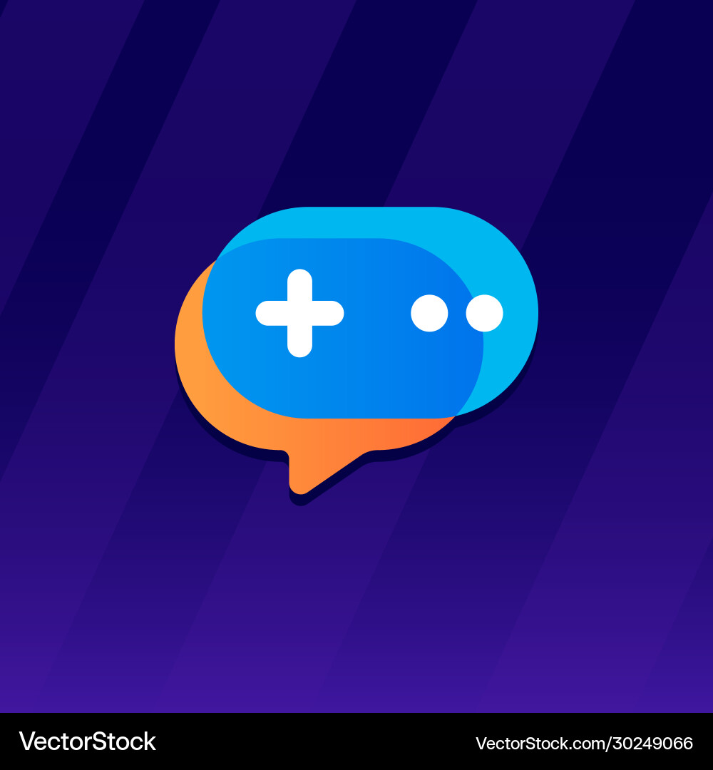 Message logo and icon isolated image Message logo and icon isolated image vector image