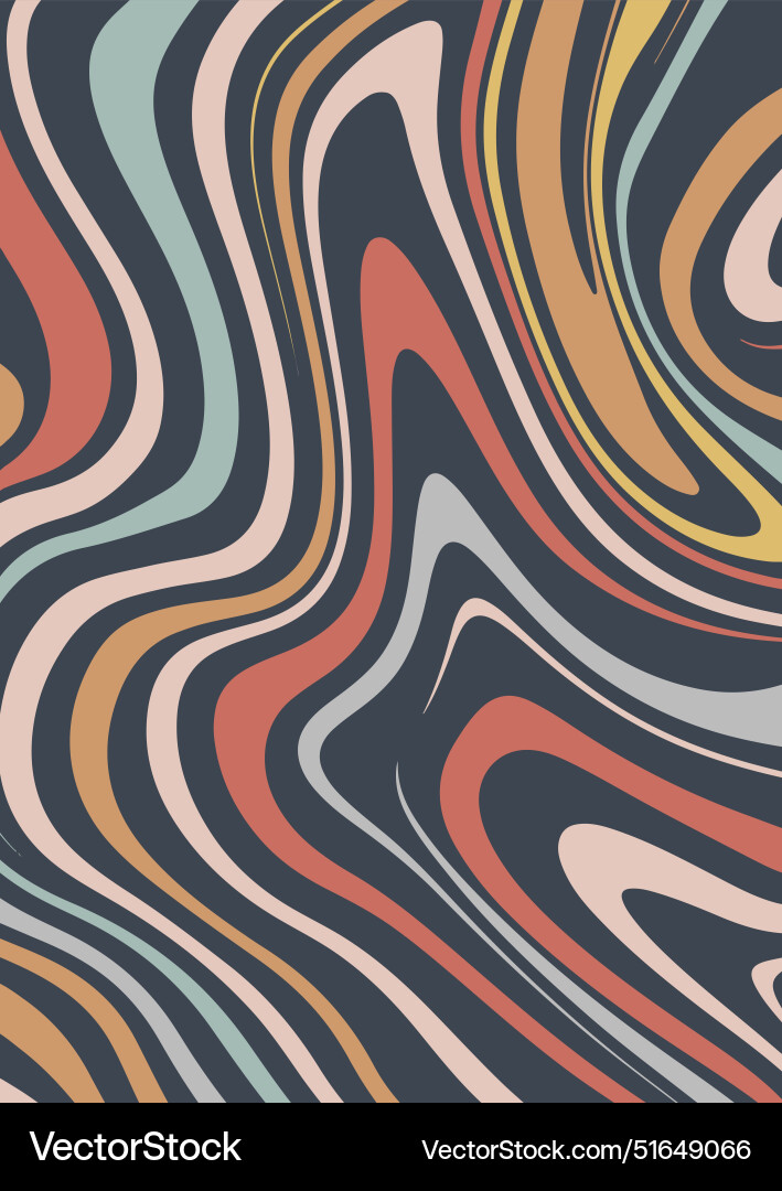 Retro coloured abstract distorted line background Retro coloured abstract distorted line background vector image