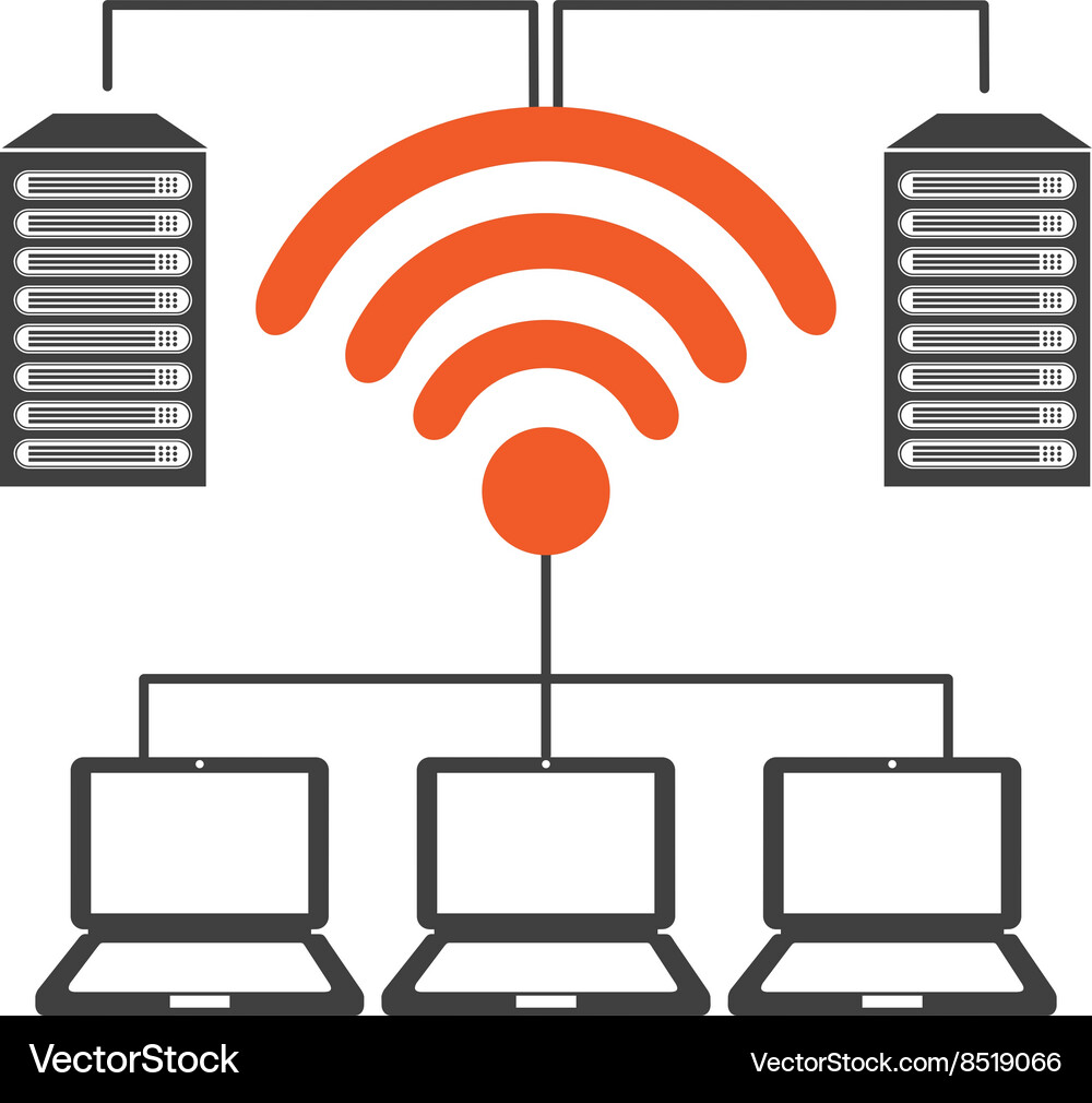 Wifi connection design Vector Image