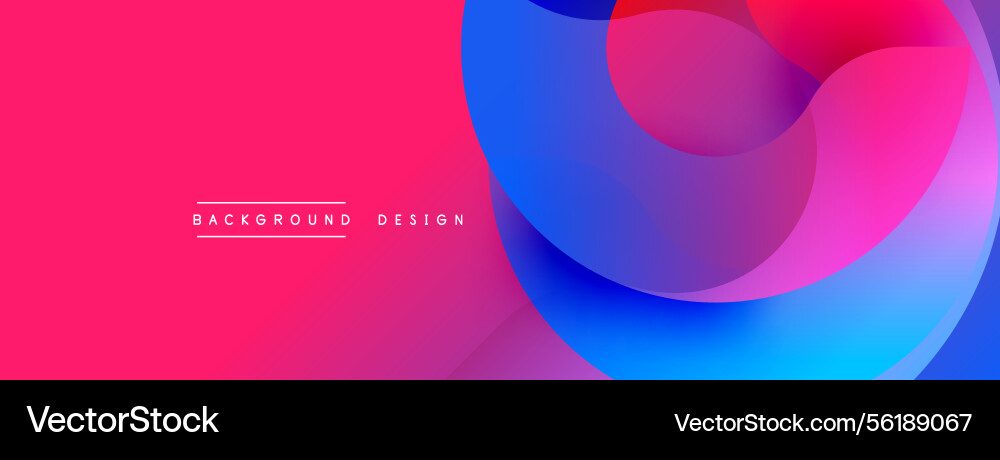 Bright abstract design overlapping shapes create Bright abstract design overlapping shapes create vector image