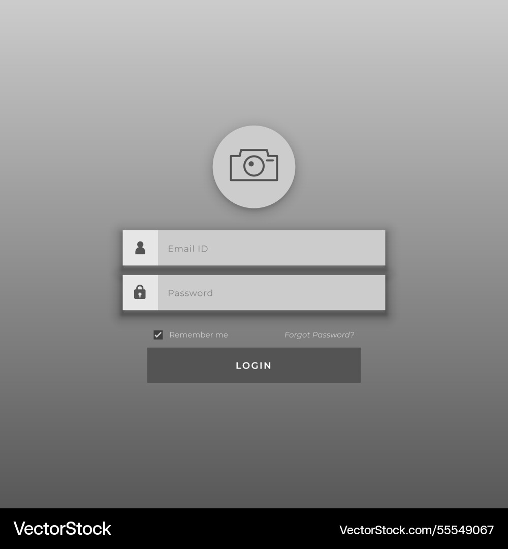 Member signup checkbox template with username vector image