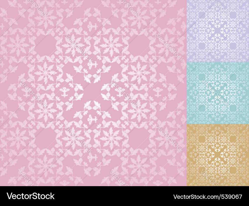 Seamless pattern ornamental background Vector Image
