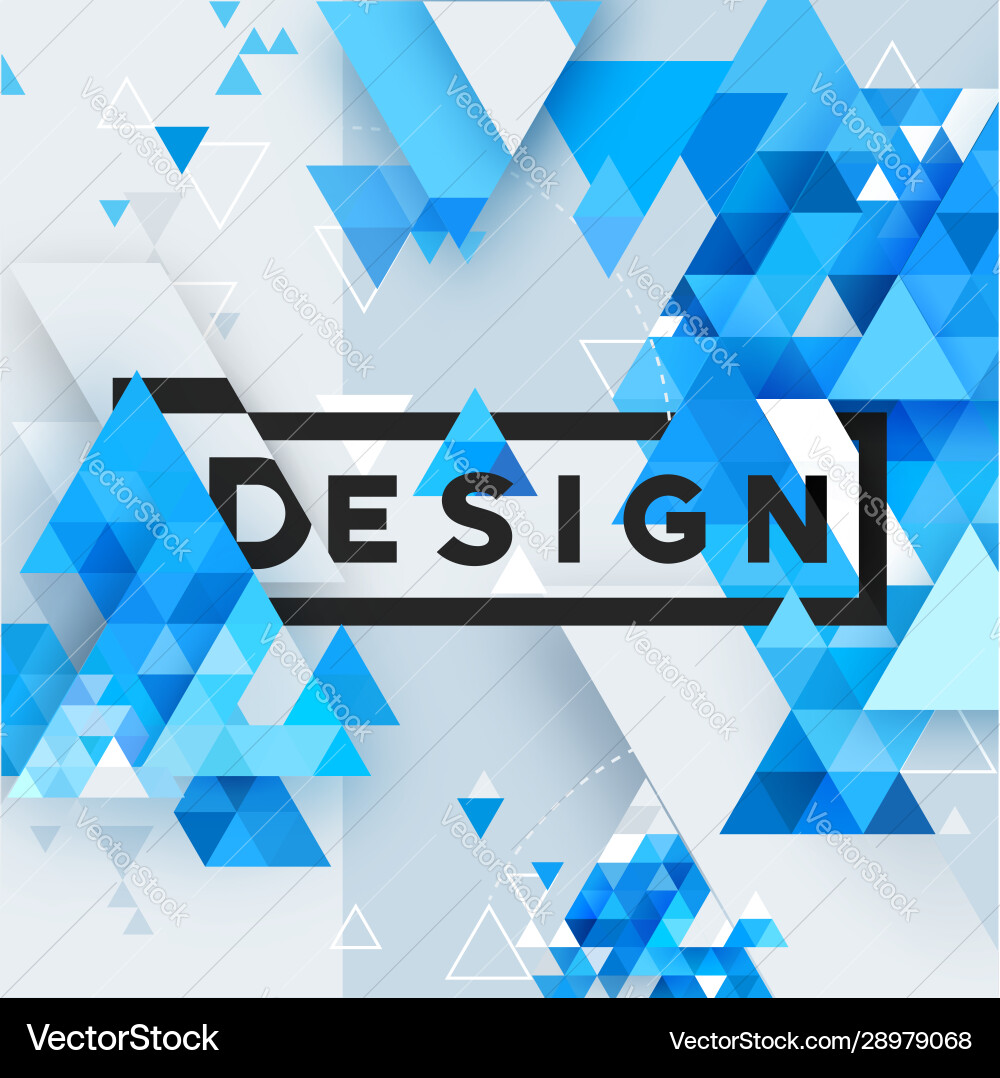 Abstract 3d geometrical triangular textured Abstract 3d geometrical triangular textured vector image