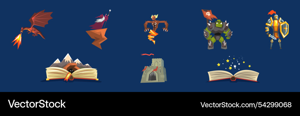 Playing game asset and object collection Playing game asset and object collection vector image
