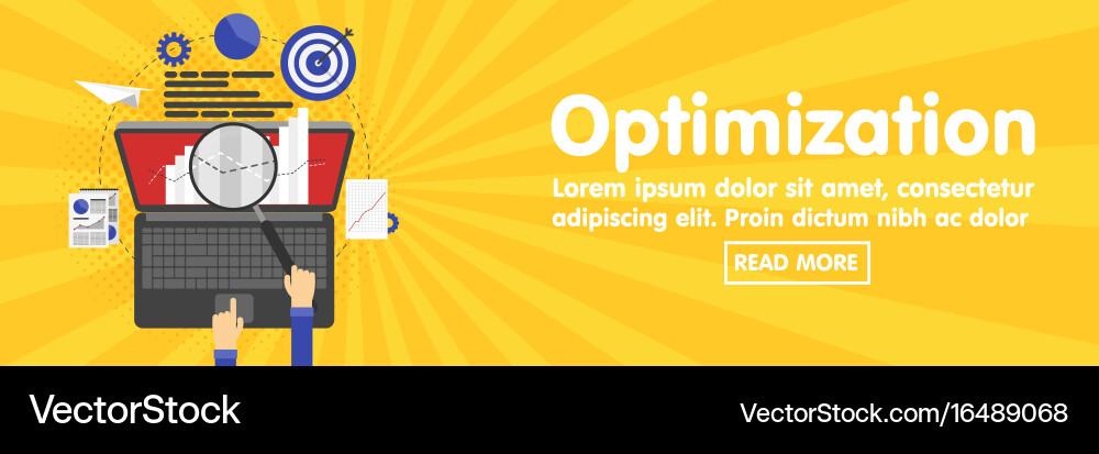 Seo-Optimierung Programmierung und Webanalyse vektorbild