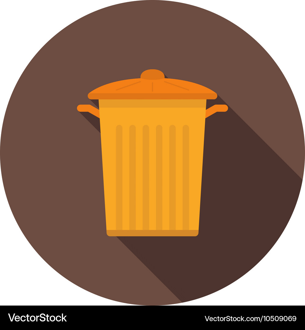 Garbage bin Vector Image