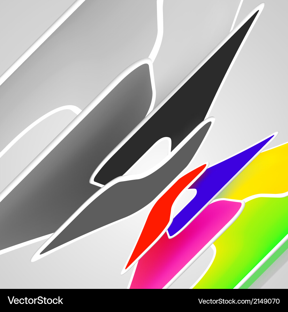 Abstract high tech background vector image
