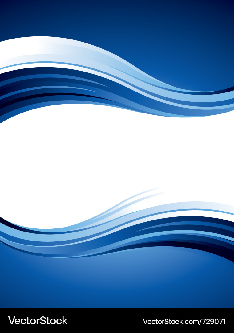 Blue design Royalty Free Vector Image - VectorStock