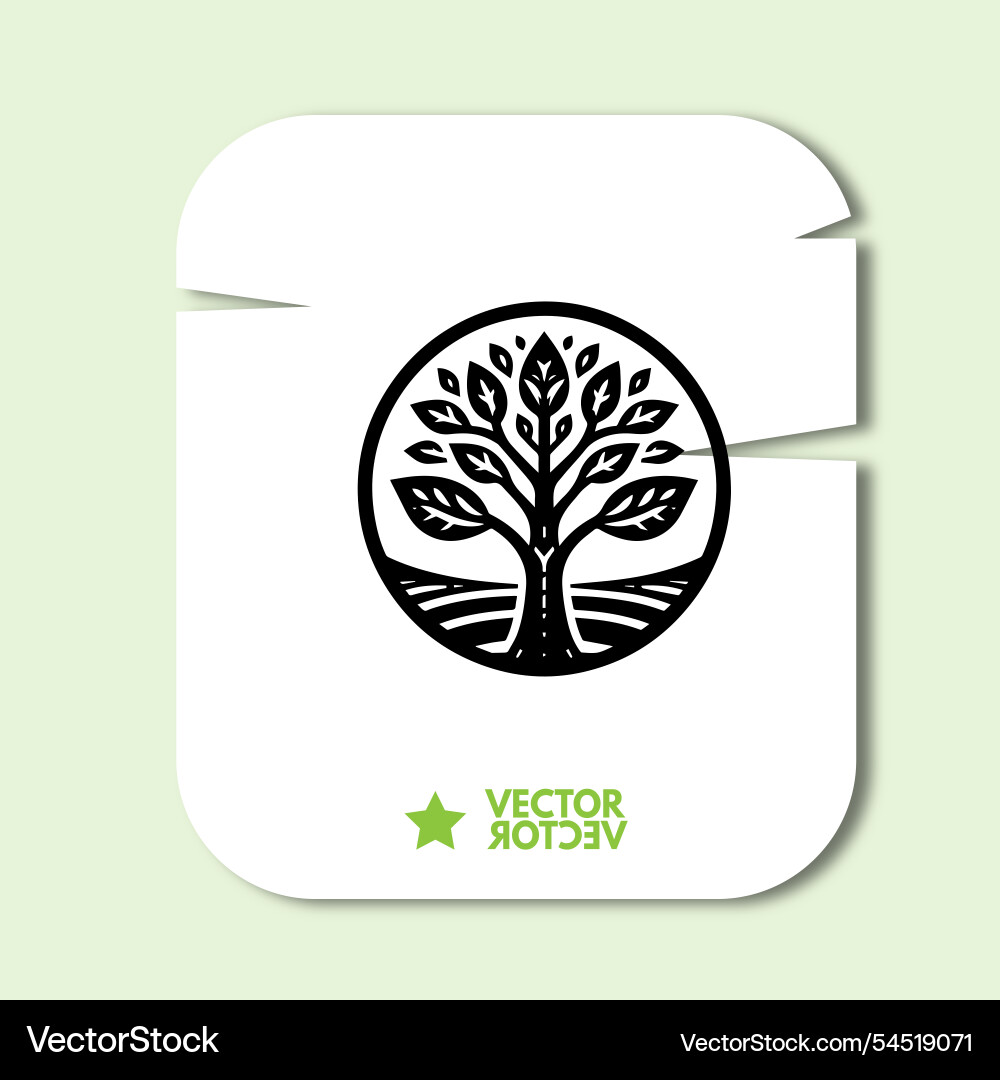 Fir Baum-Logo-Symbol zum Feiern Fir Baum-Logo-Symbol zum Feiern vektorbild