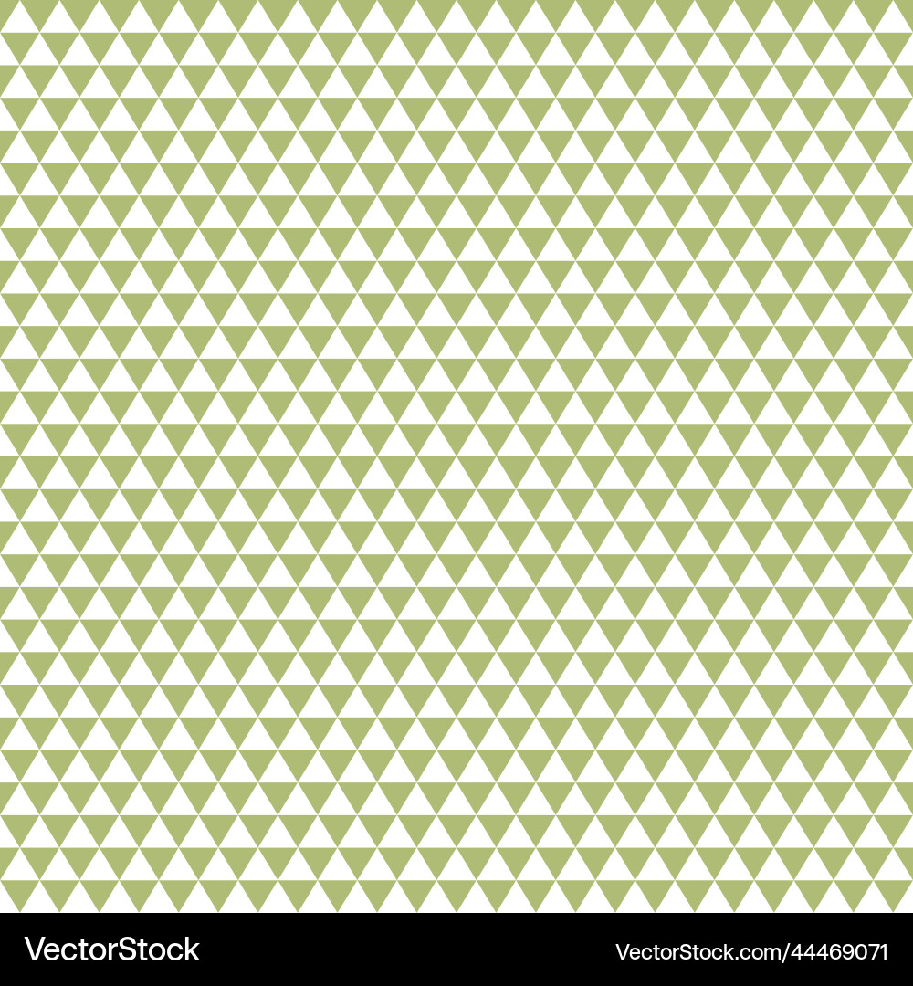 Triangles design xmas pattern seamless prints Vector Image