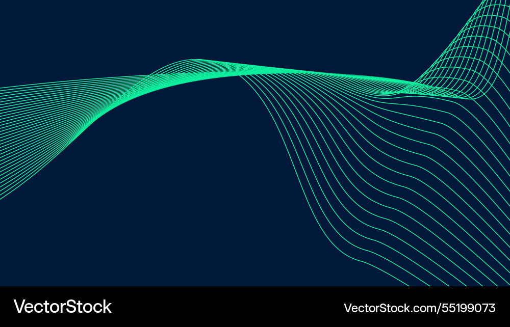 Blue light curve lines abstract background image Blue light curve lines abstract background image Vector Image