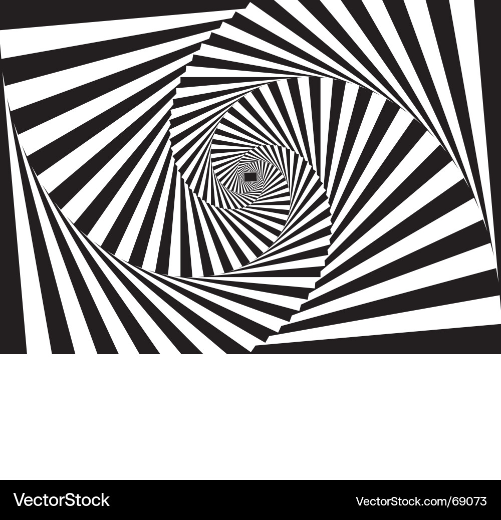 Infinite Spiral Pattern vector image